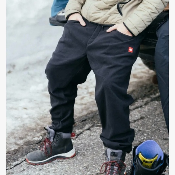 686 Smarty sweatpant fleece liner black sz L - Picture 2 of 16